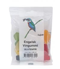 Engelsk Vingummi fra KingFisher Glutenfri 80 g